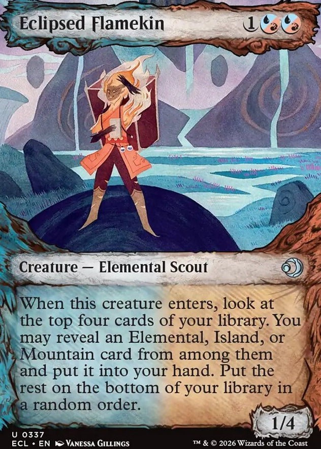 Eclipsed Flamekin [ #0337 Showcase ] (ECL-U)