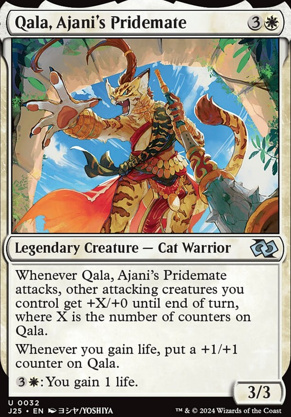 Qala, Ajani's Pridemate [#0032 Guest Artists] (J25-U)