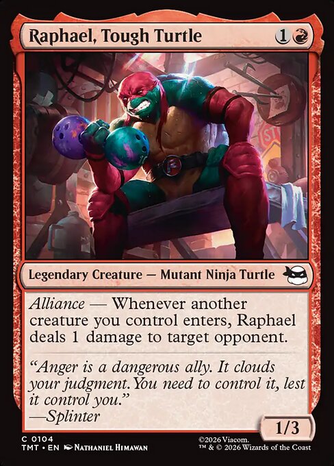 Raphael, Tough Turtle [ #0104 ] (TMT-C)