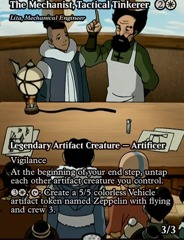 The Mechanist, Tactical Tinkerer - Lita, Mechanical Engineer [ #0004 Borderless ] (TLE-M)