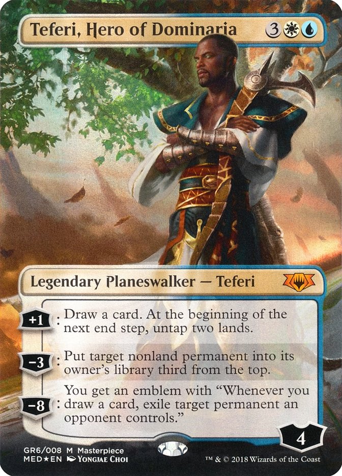 Teferi, Hero of Dominaria (MED-M-FOIL)