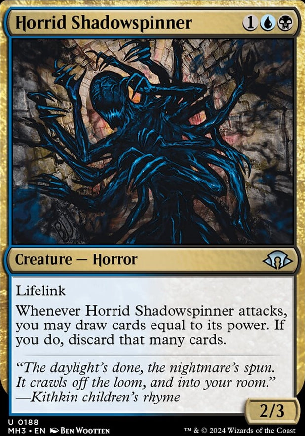 Horrid Shadowspinner [#0188] (MH3-U-FOIL)