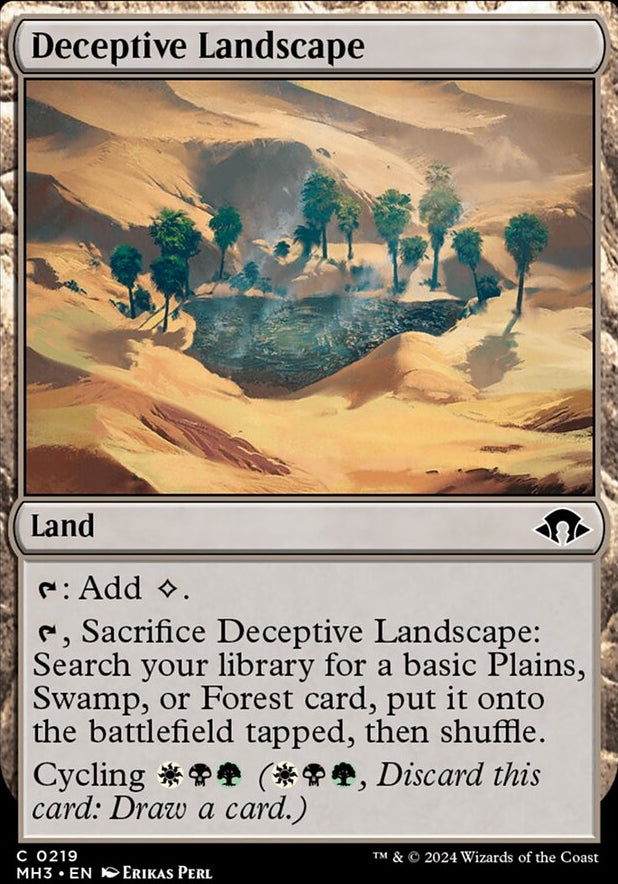 Deceptive Landscape [#0219] (MH3-C-FOIL)