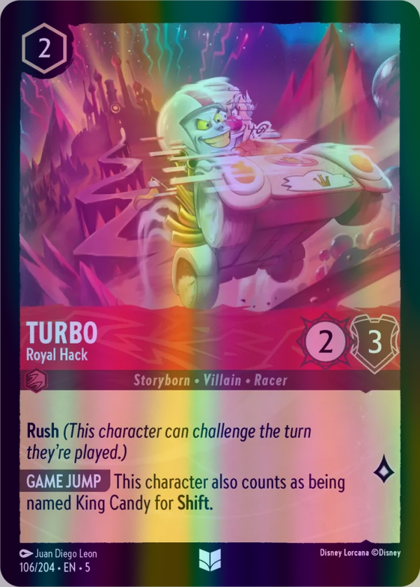 Turbo - Royal Hack (Shimmering Skies 106/204) Uncommon - Near Mint Cold Foil