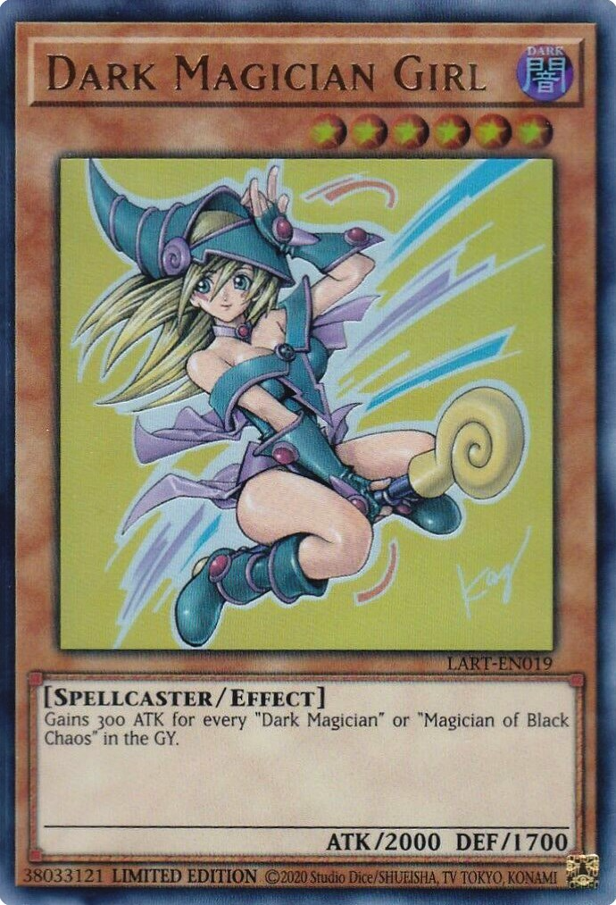 Dark Magician Girl (2020) (LART-EN019) Ultra Rare - Near Mint Limited