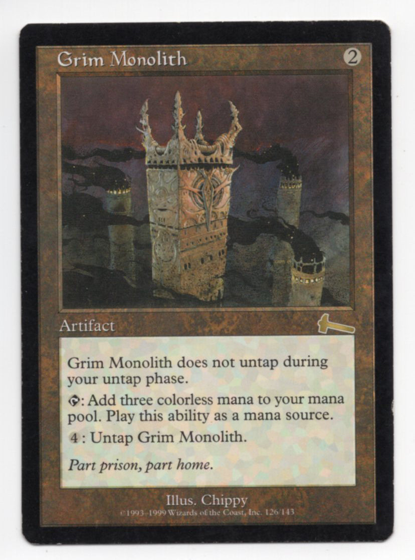Grim Monolith (ULG-R) Moderate Play