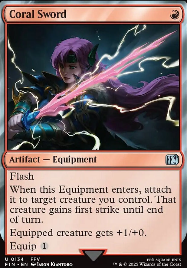 Coral Sword [ #0134 ] (FIN-U)