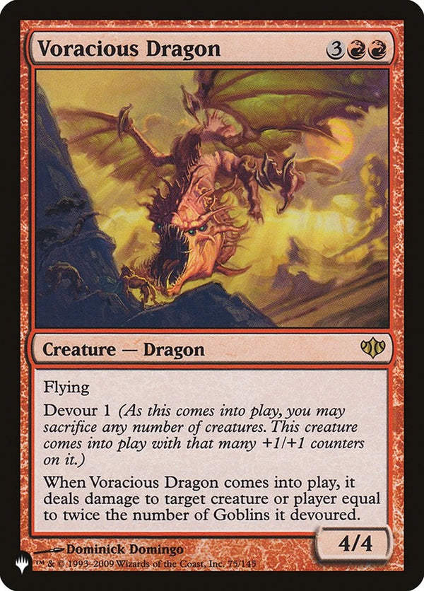 Voracious Dragon (CON-R-LIST)