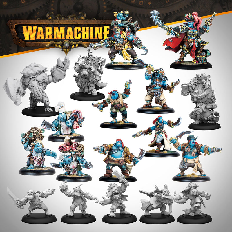 Warmachine MKIV (SFIK-SKR121): Southern Kriels Brineblood Marauders - Core Expansion