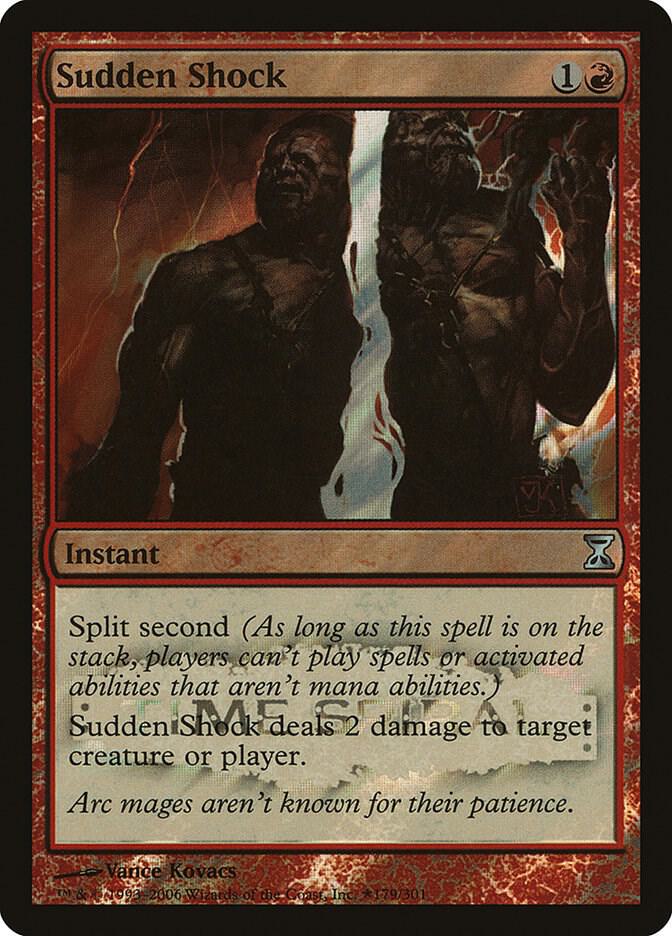 Sudden Shock (TSP-U-LPP) Lightly Played