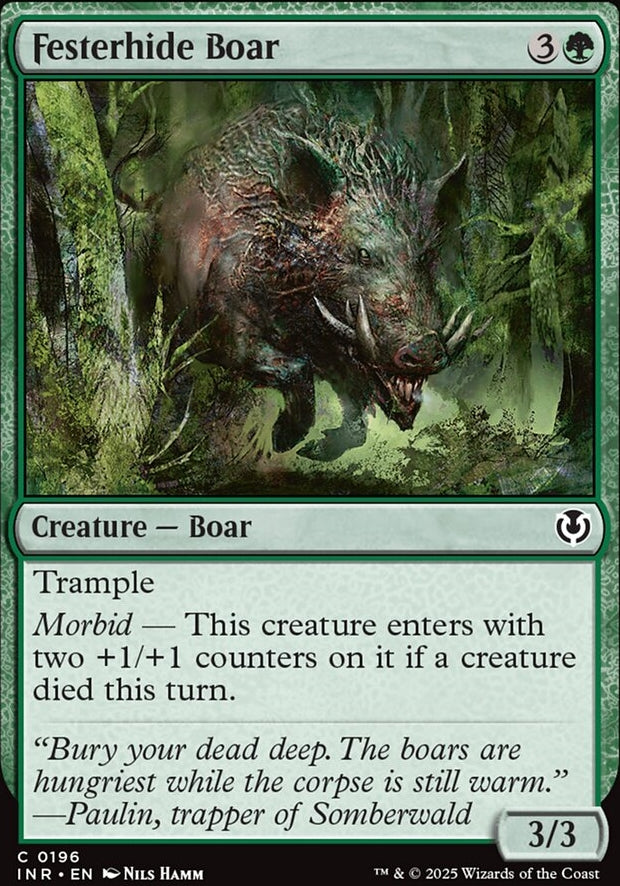 Festerhide Boar [ #0196 ] (INR-C)