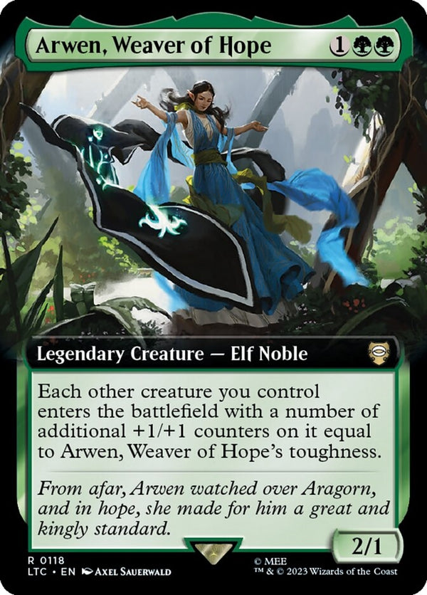 Arwen, Weaver of Hope [#0118 Extended Art] (LTC-R)