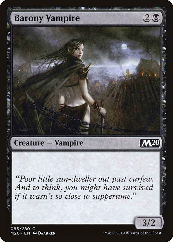 Barony Vampire (M20-C-FOIL)