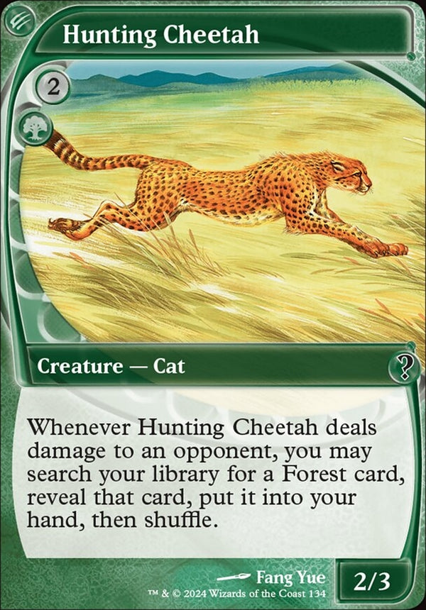 Hunting Cheetah [#0134 Future Frame] (MB2-C)