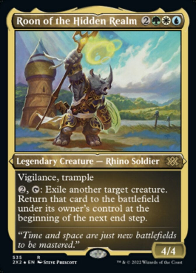 Roon of the Hidden Realm [#535 Etched Foil] (2X2-R)