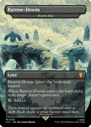 Barrow-Downs - Bojuka Bog [#0358 Alternate-Art Borderless] (LTC-M-FOIL)