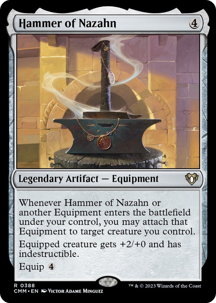 Hammer of Nazahn [#0388] (CMM-R-FOIL)