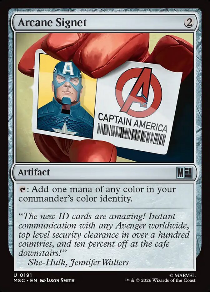 Arcane Signet [ #0191 ] (MSC-U)