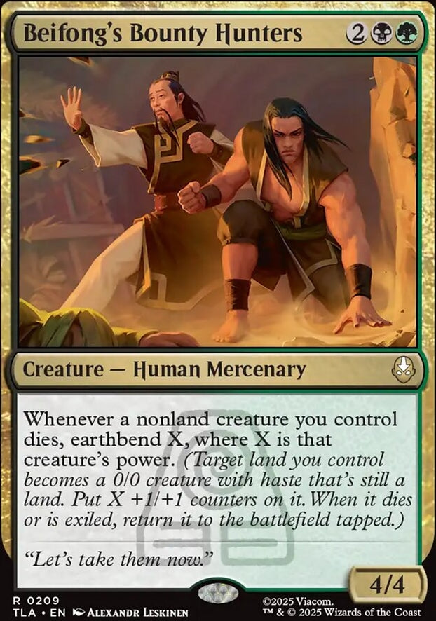 Beifong's Bounty Hunters [ #0209 ] (TLA-R)