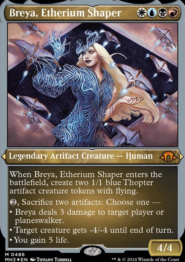 Breya, Etherium Shaper [#0486 Etched Foil] (MH3-M)