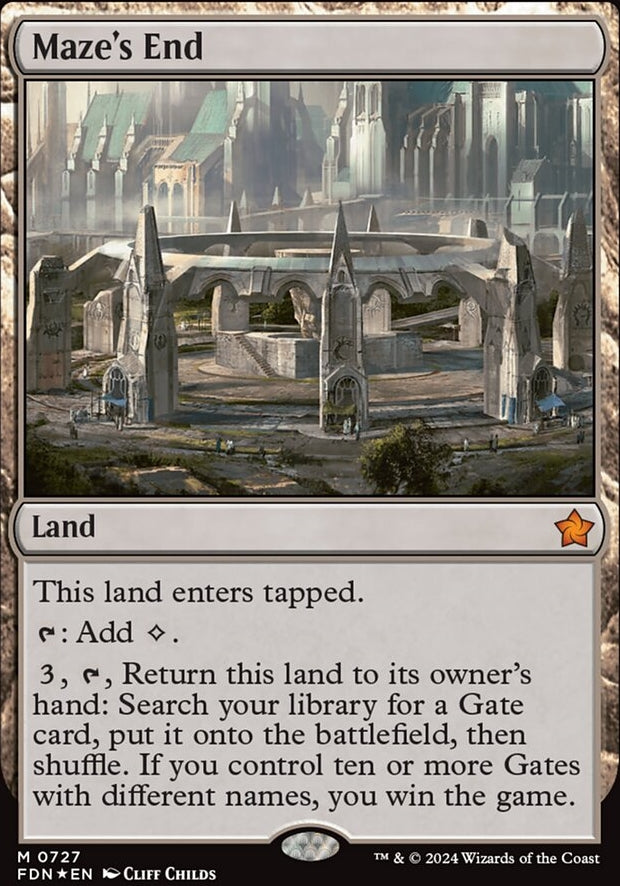 Maze's End [#0727 Starter Collection] (FDN-M)