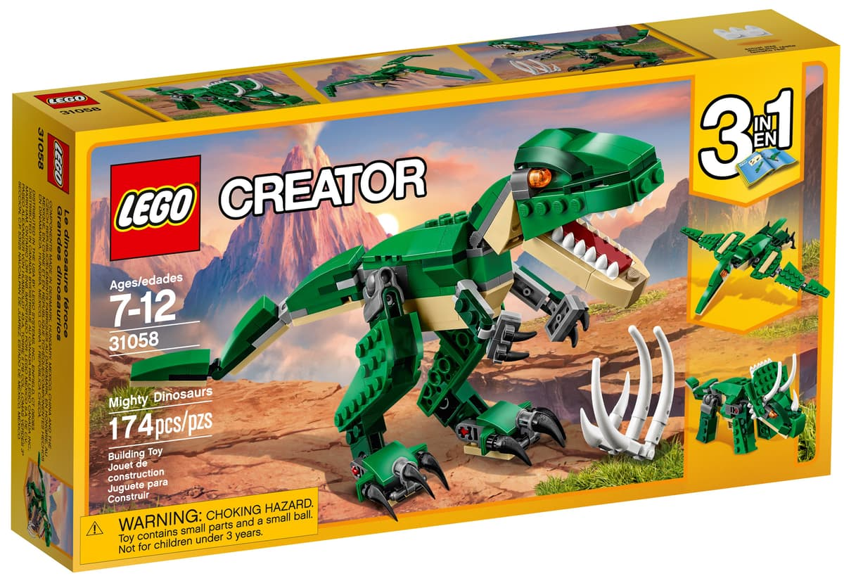 Lego: Mighty Dinosaurs (31058)