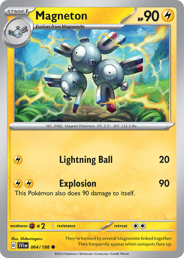 Magneton - 064/198 (SV1) Common - Near Mint