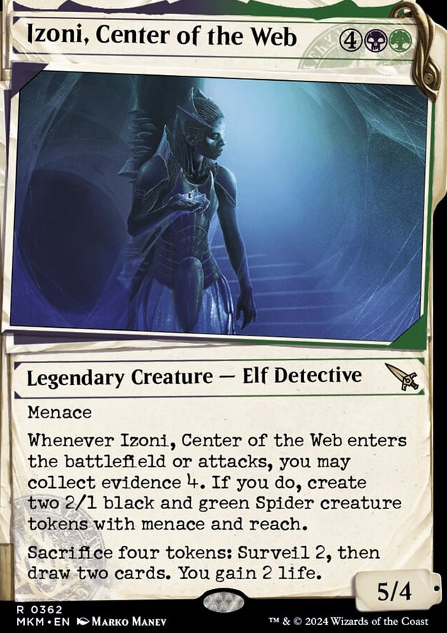 Izoni, Center of the Web [#0362 Dossier Showcase] (MKM-R)