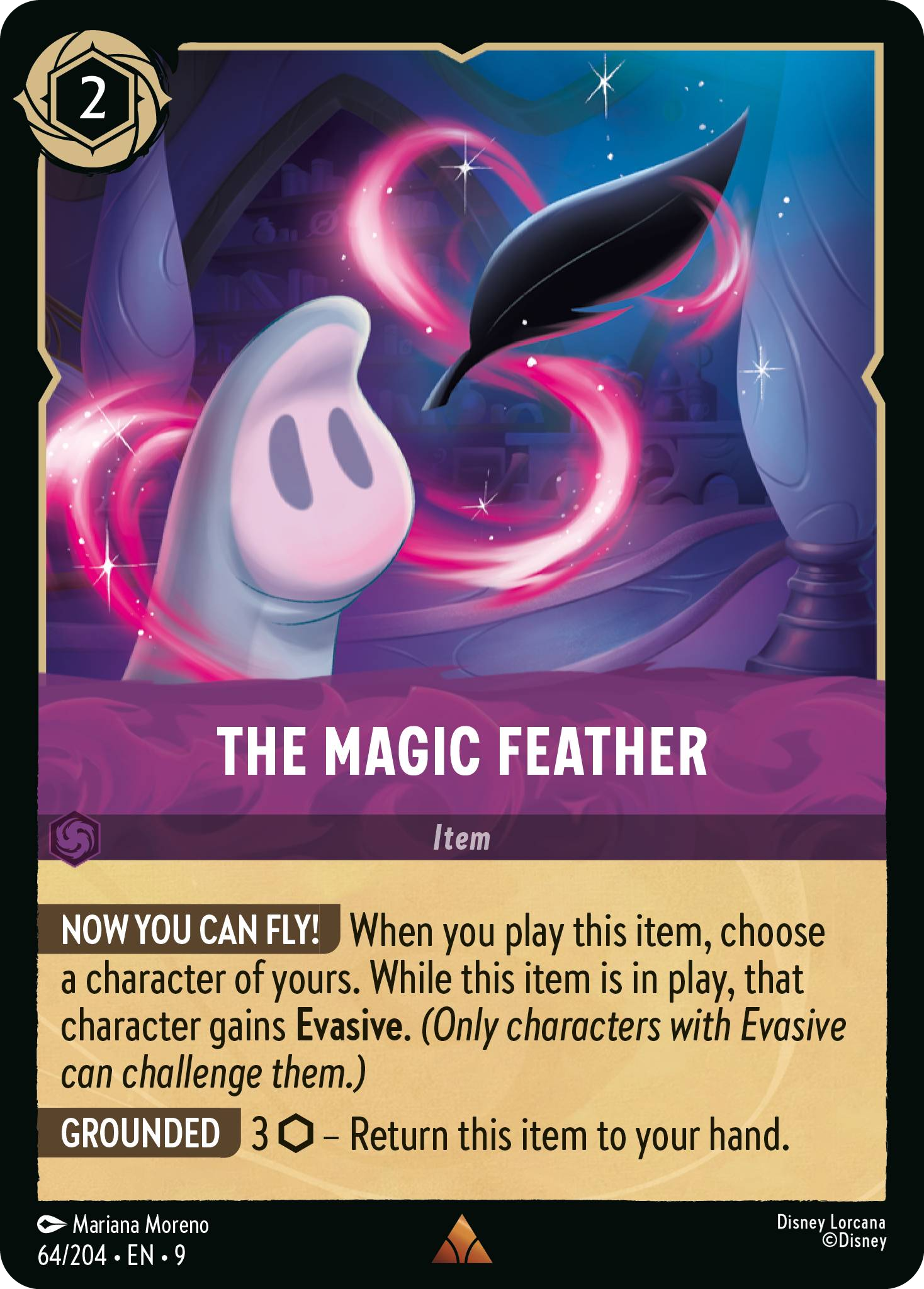 The Magic Feather (Fabled - 064/204)  Rare