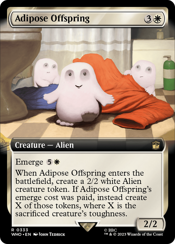 Adipose Offspring [#0333 Extended Art] (WHO-R-FOIL)