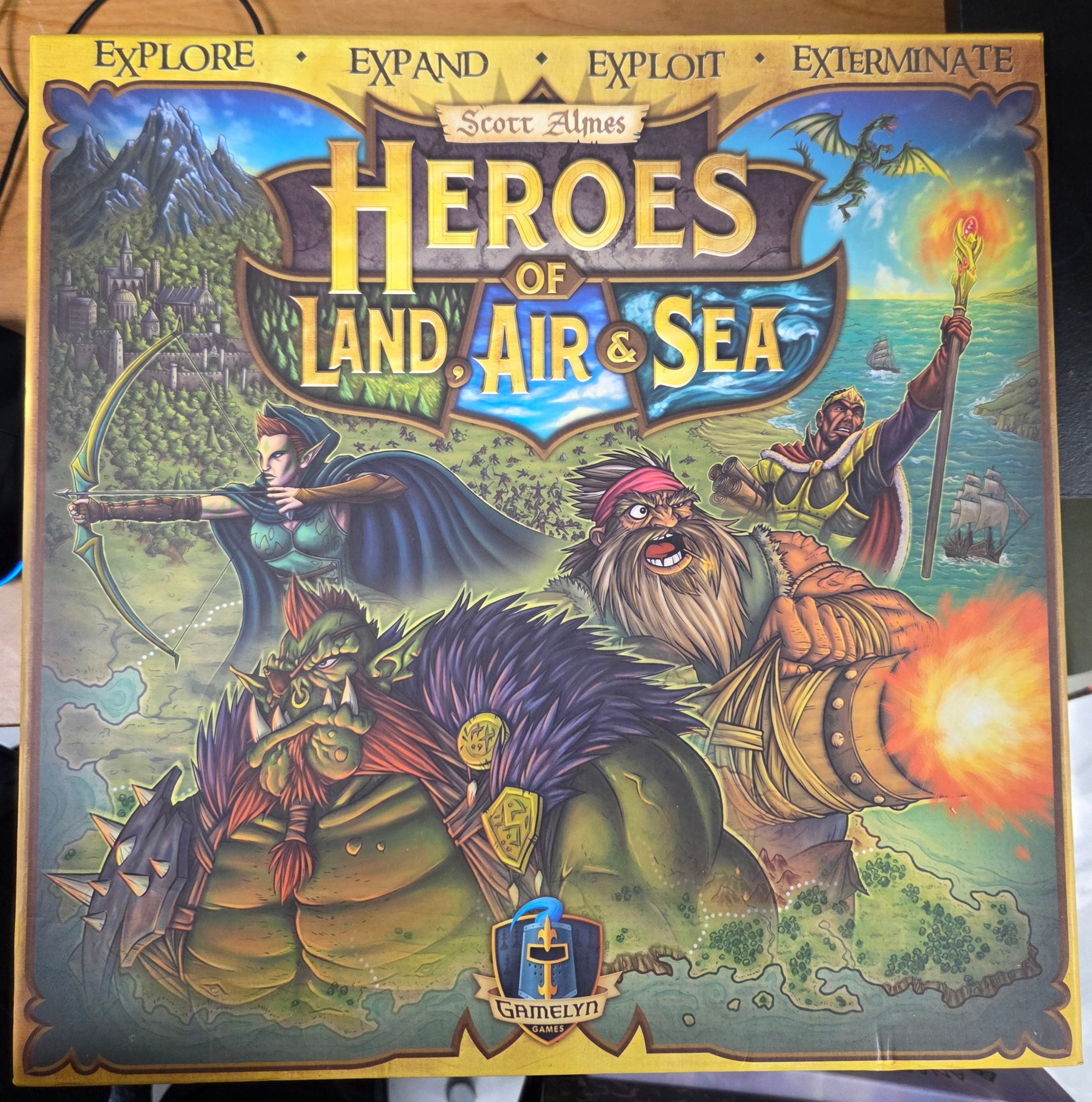 Heroes of Land, Air & Sea (USED)
