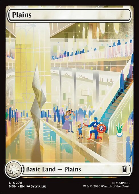 Plains [ #0278 Full Art ] (MSH-L)