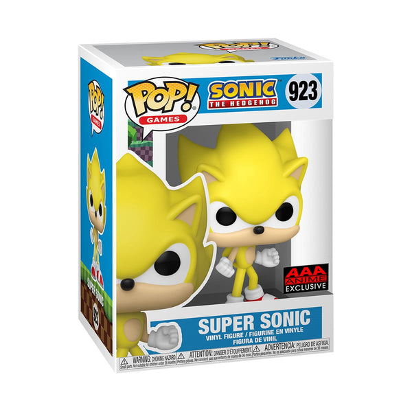 POP Figure: Sonic the Hedgehog #0923 - Super Sonic (AAA)