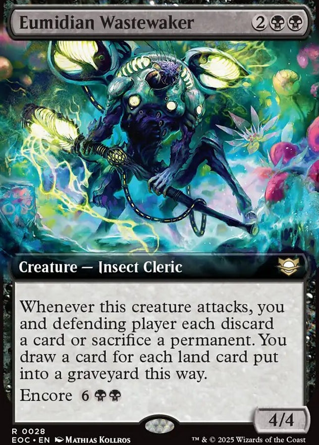 Eumidian Wastewaker [ #0028 Extended Art ] (EOC-R)