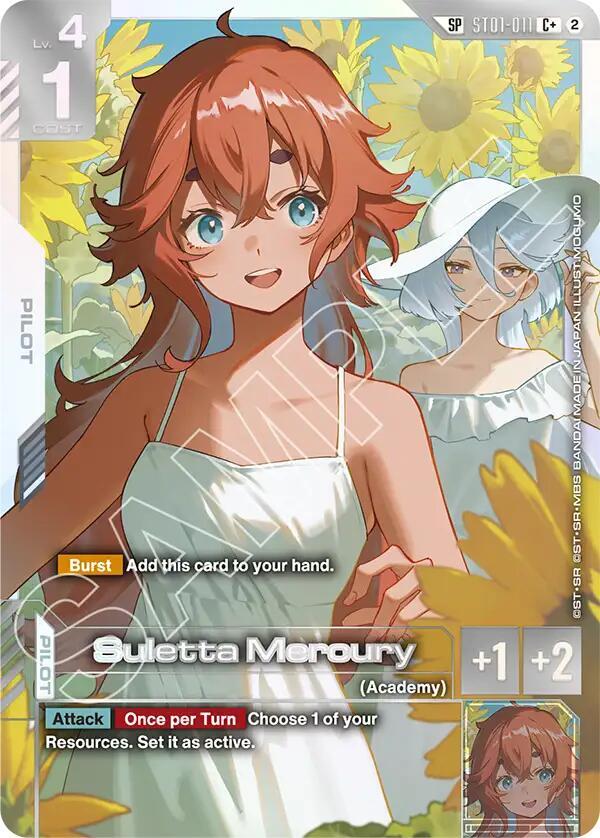 Suletta Mercury (C+) (SP) - Freedom Ascension (GD05)