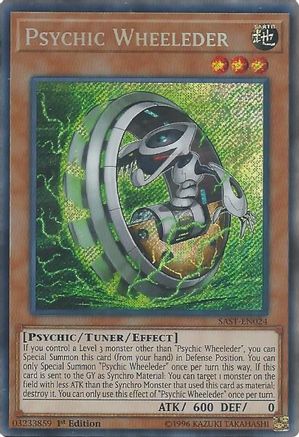 Psychic Wheeleder (SAST-EN024) 1st Edition