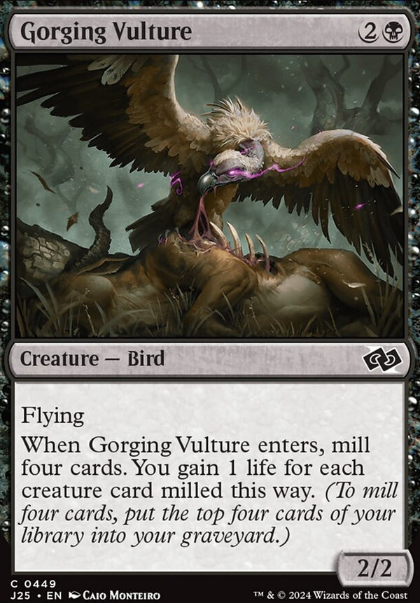 Gorging Vulture [#0449] (J25-C)