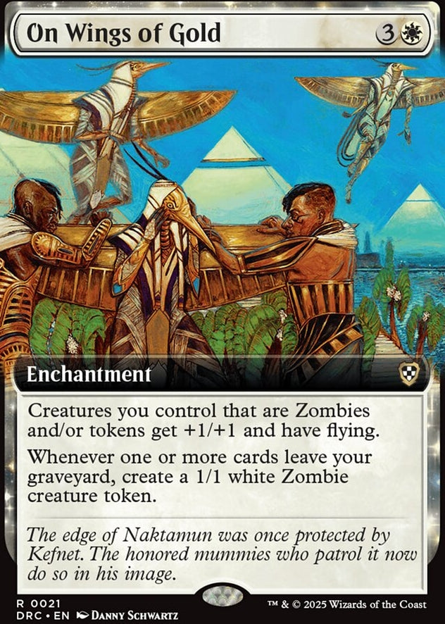 On Wings of Gold [ #0021 Extended Art ] (DRC-R)