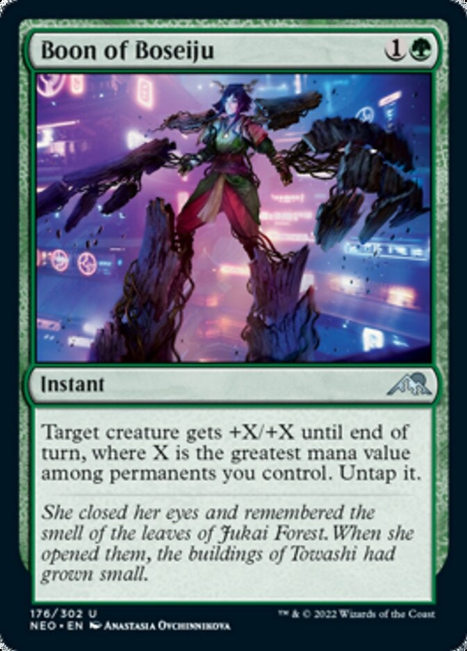 Boon of Boseiju [ #176/302 ] (NEO-U)