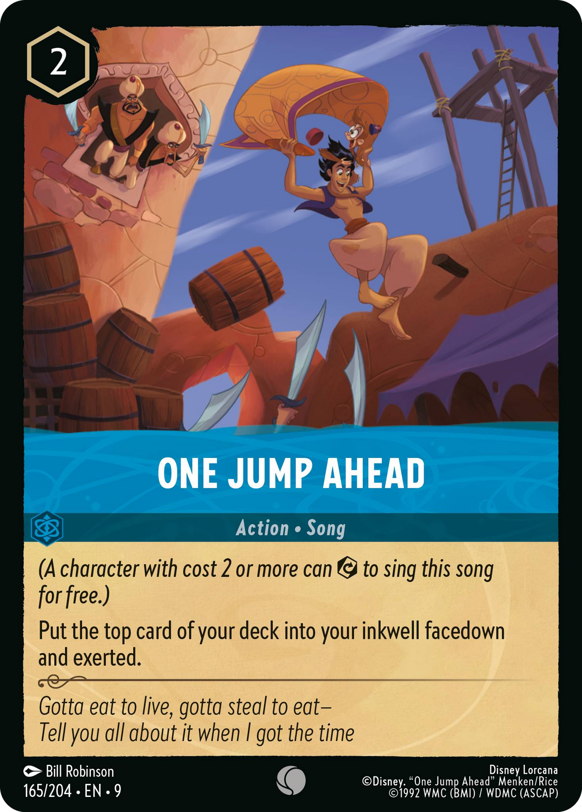One Jump Ahead (165/204 - Fabled)  Common