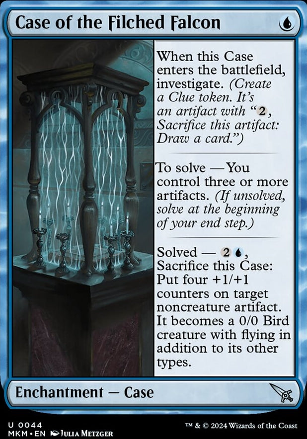 Case of the Filched Falcon [#0044] (MKM-U)