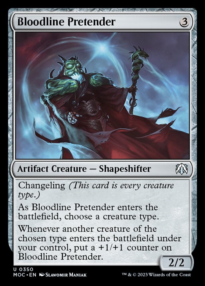 Bloodline Pretender [#0350 Reprint] (MOC-U)