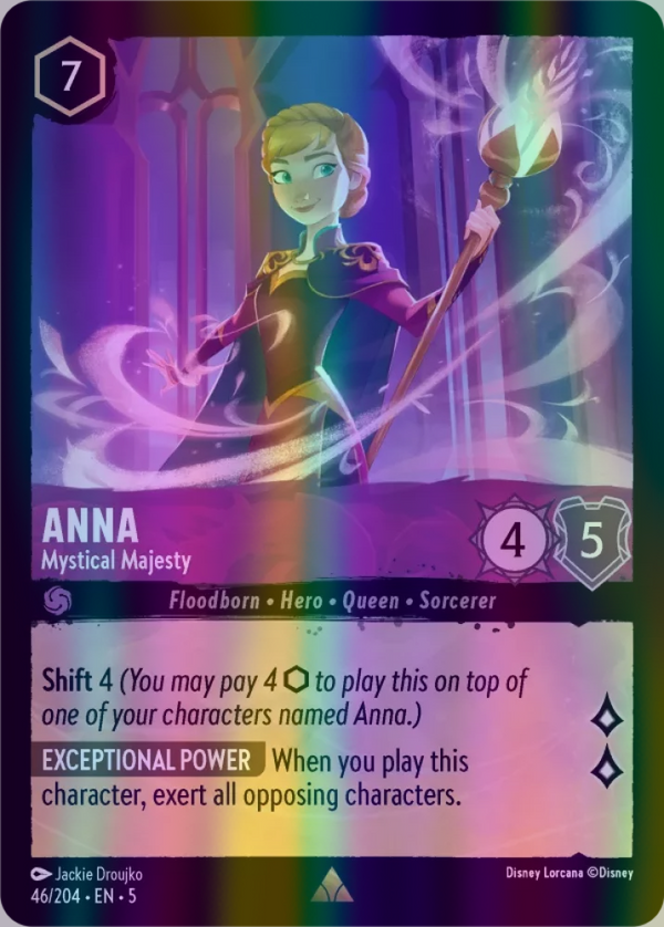 Anna - Mystical Majesty (Shimmering Skies 046/204) Rare - Near Mint Cold Foil