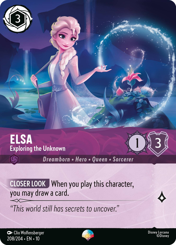 Elsa - Exploring the Unknown  (208/204 - Whispers in the Well) Epic