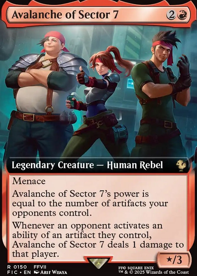 Avalanche of Sector 7 [ #0150 Extended Art ] (FIC-R)
