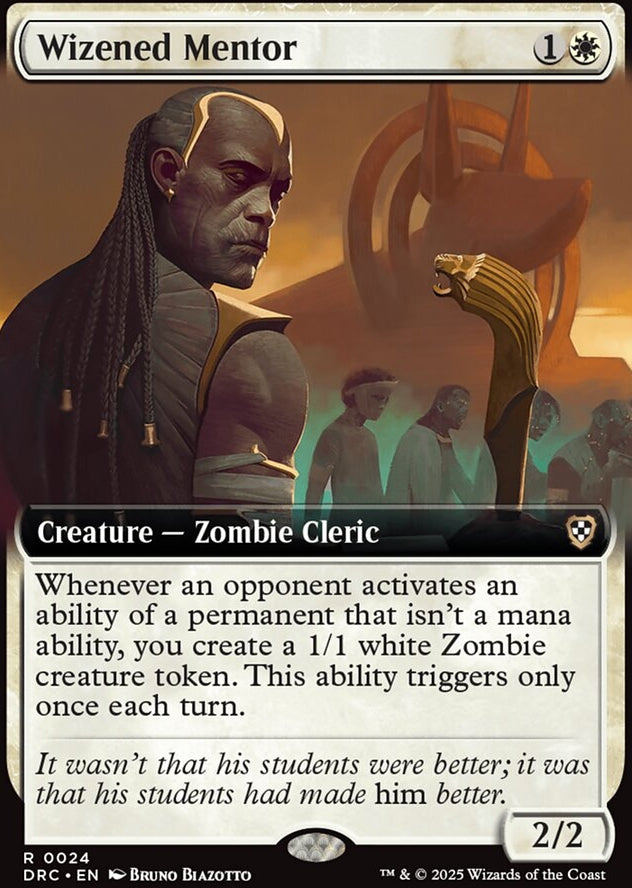 Wizened Mentor [ #0024 Extended Art ] (DRC-R)