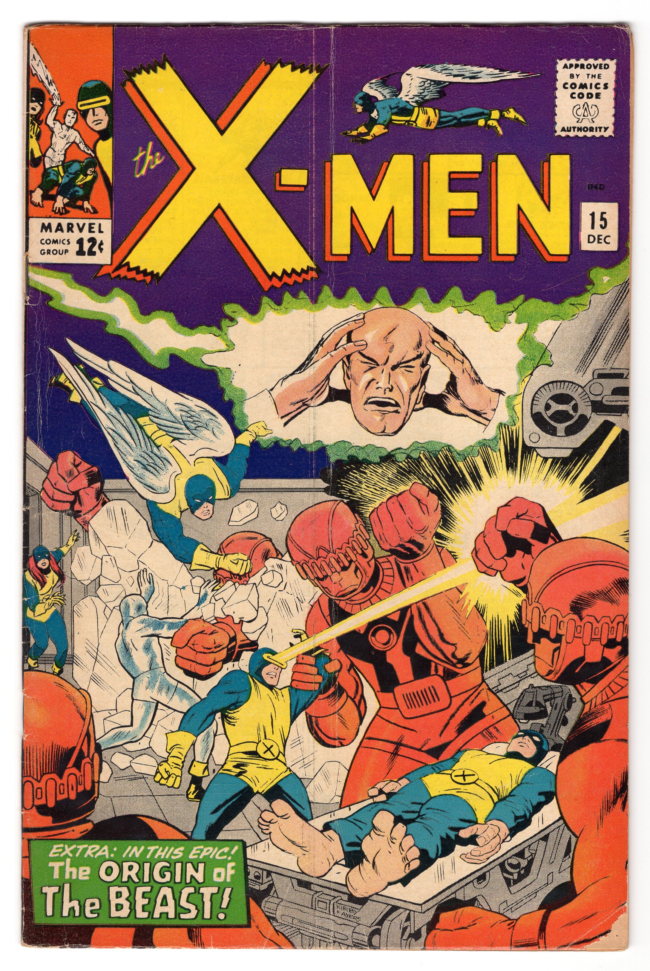 X-Men (1963 Series) #15 (5.5) 1st Appearance of Master Mold - Origin of the Beast