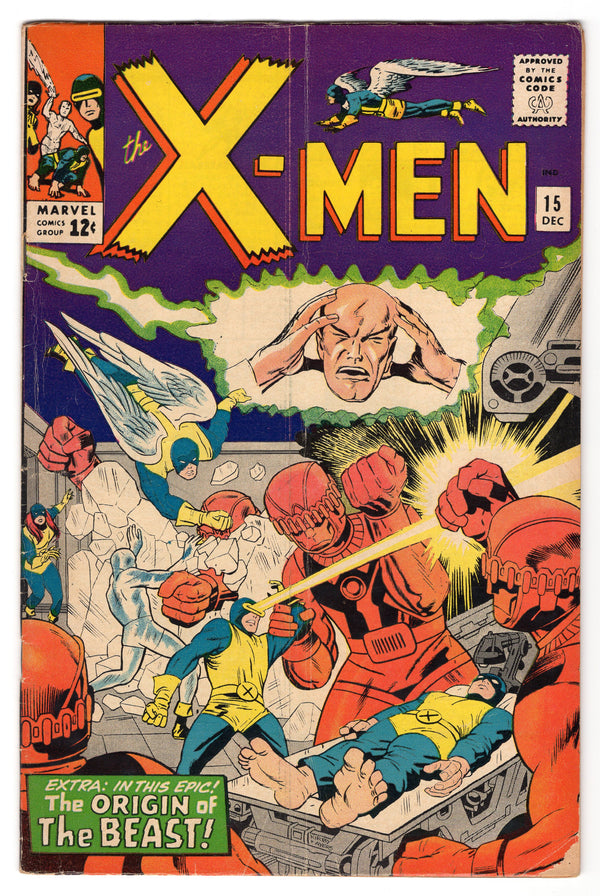 X-Men (1963 Series) #15 (5.5) 1st Appearance of Master Mold - Origin of the Beast