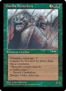 Gorilla Berserkers [Sitting] (ALL-C)