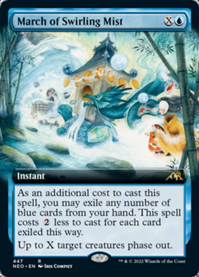 March of Swirling Mist [ #447 Extended Art ] (NEO-R)